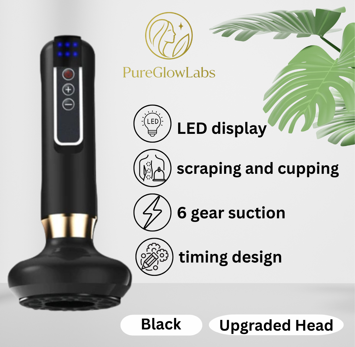 Anti-Cellulite Suction Cup Gua Sha Massager