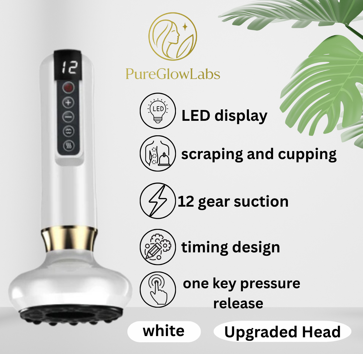 Anti-Cellulite Suction Cup Gua Sha Massager